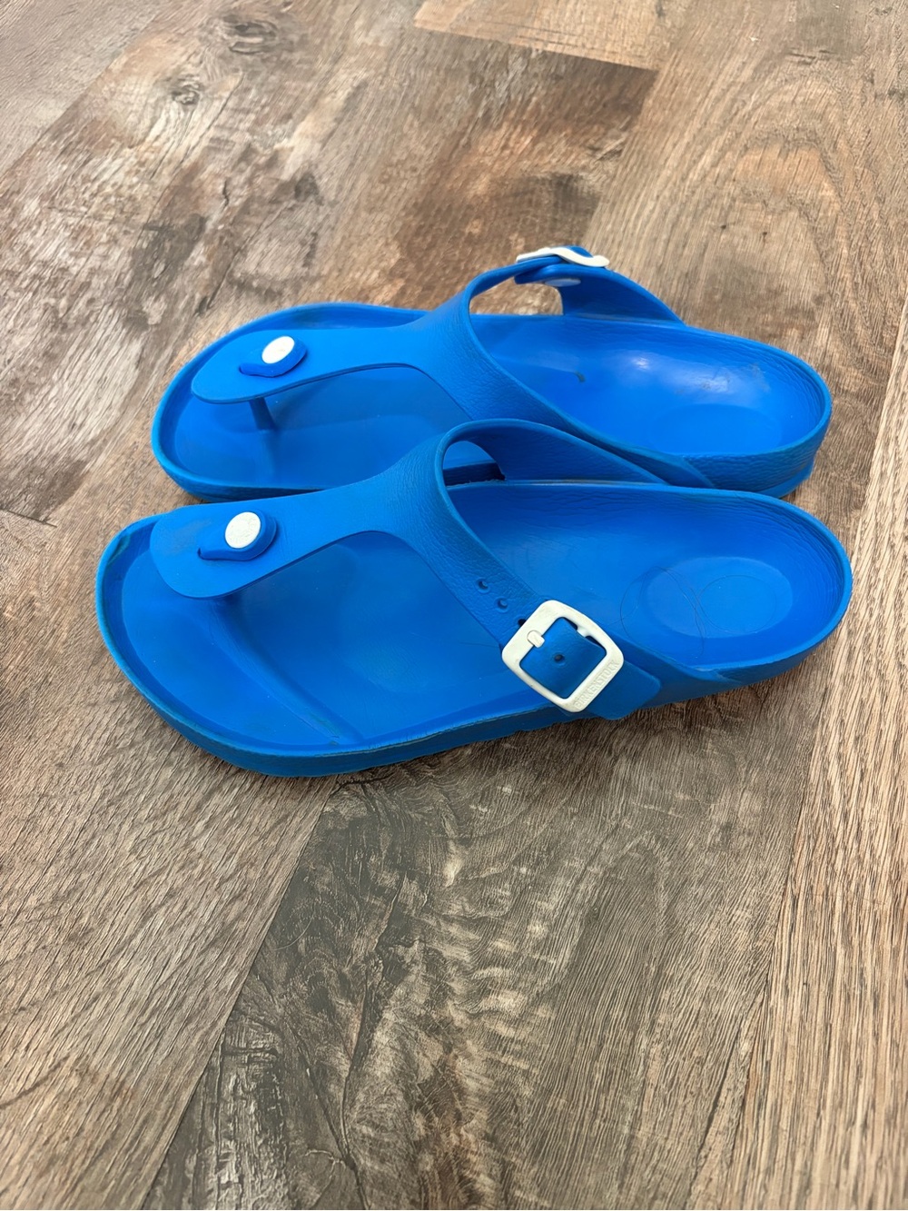 Birkenstock Women's Royal Blue Adjustable Buckle Sandals